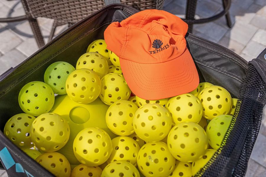 Pickleball courts on Vero Beach's barrier island