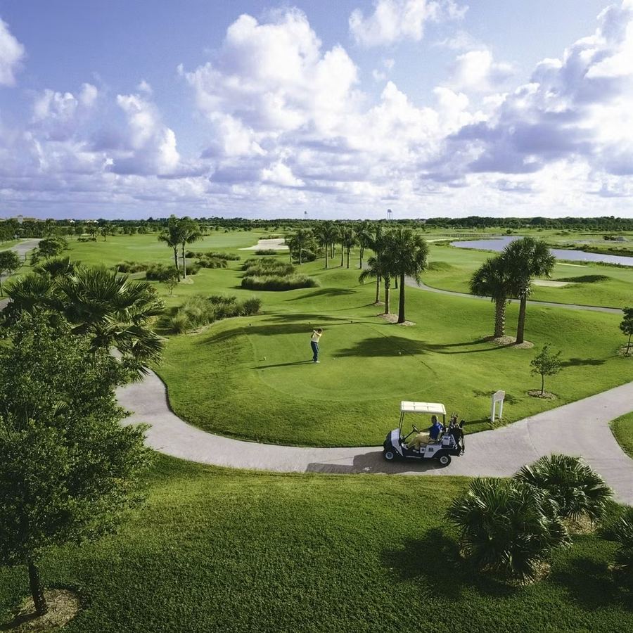 Golf course at Grand Harbor, Vero Beach