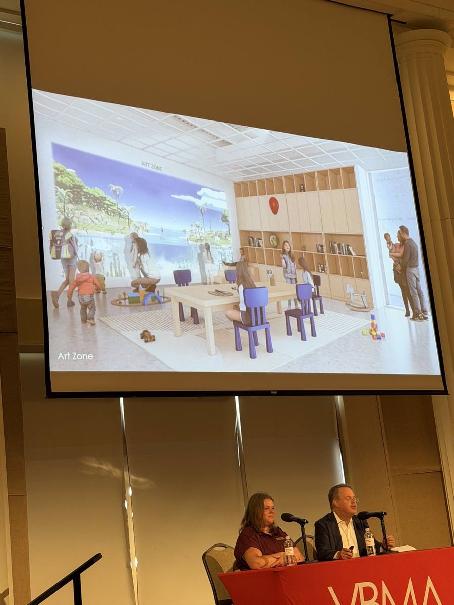 Art Zone children's space rendering, Vero Beach Museum of Art